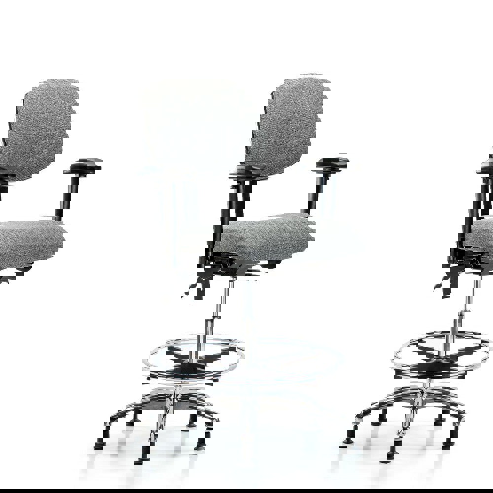 Task Chair: Olefin, Gray